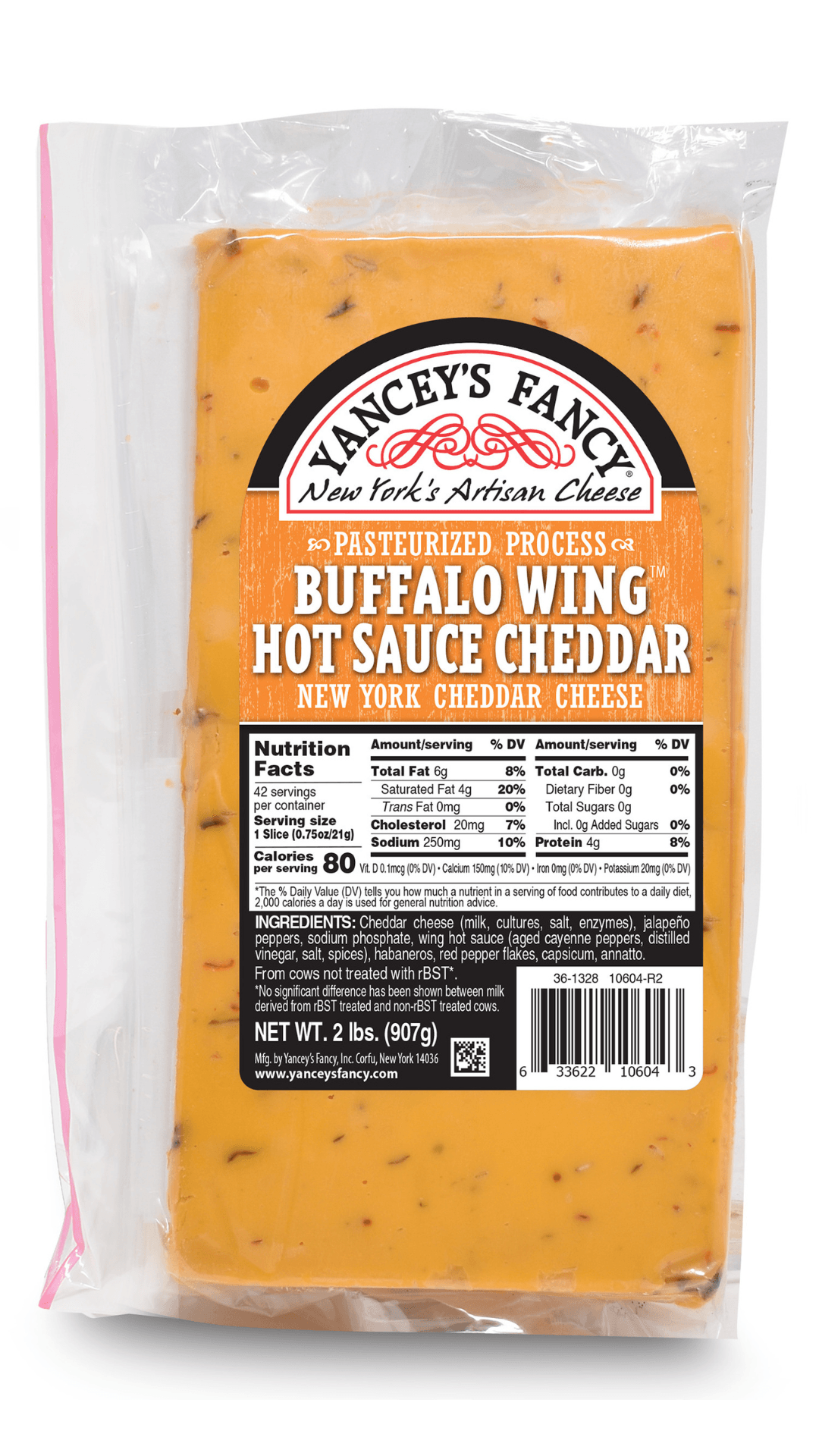 2 LB BUFFALO WING CHEDDAR