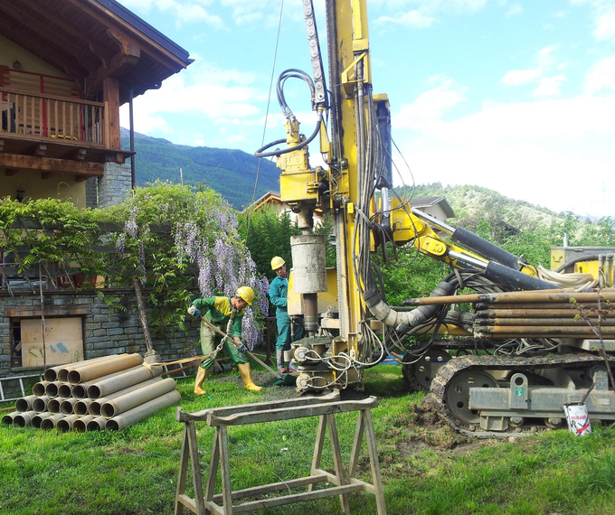 Perforazione di pozzi per la captazione di acque sotterranee