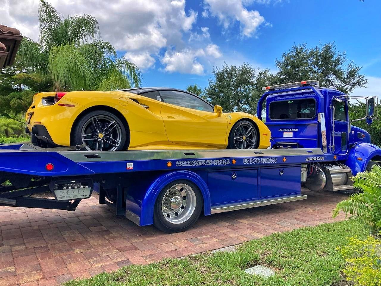 Search results for 'Towing Near Me' displaying Naples Towing and Recovery as a reliable towing service in Naples, FL.