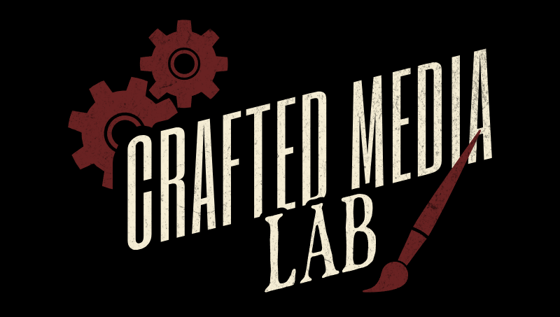 crafted media lab header and footer logo
