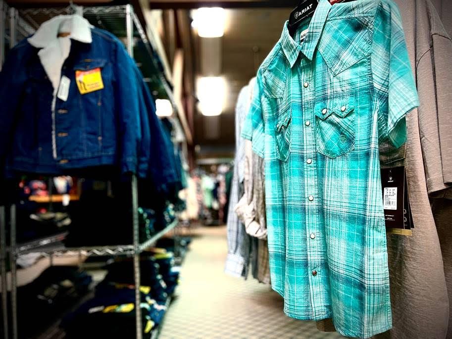 Image of Jean jackets and shirts