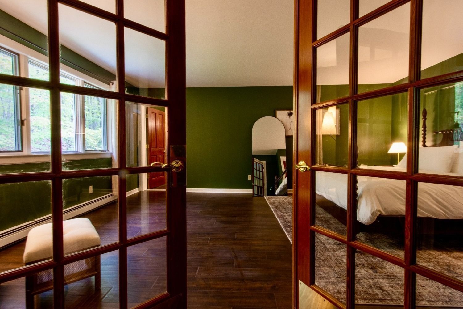 The Dutchess Suite french doors