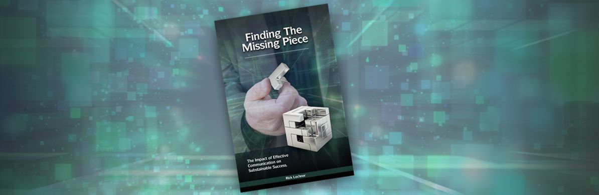 3D book cover with a hand holding a flower-like object over a dark, teal digital background