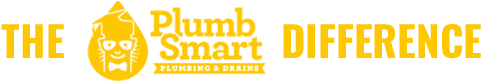 The Plumb Smart logo with “THE DIFFERENCE” in yellow and white on a black background.