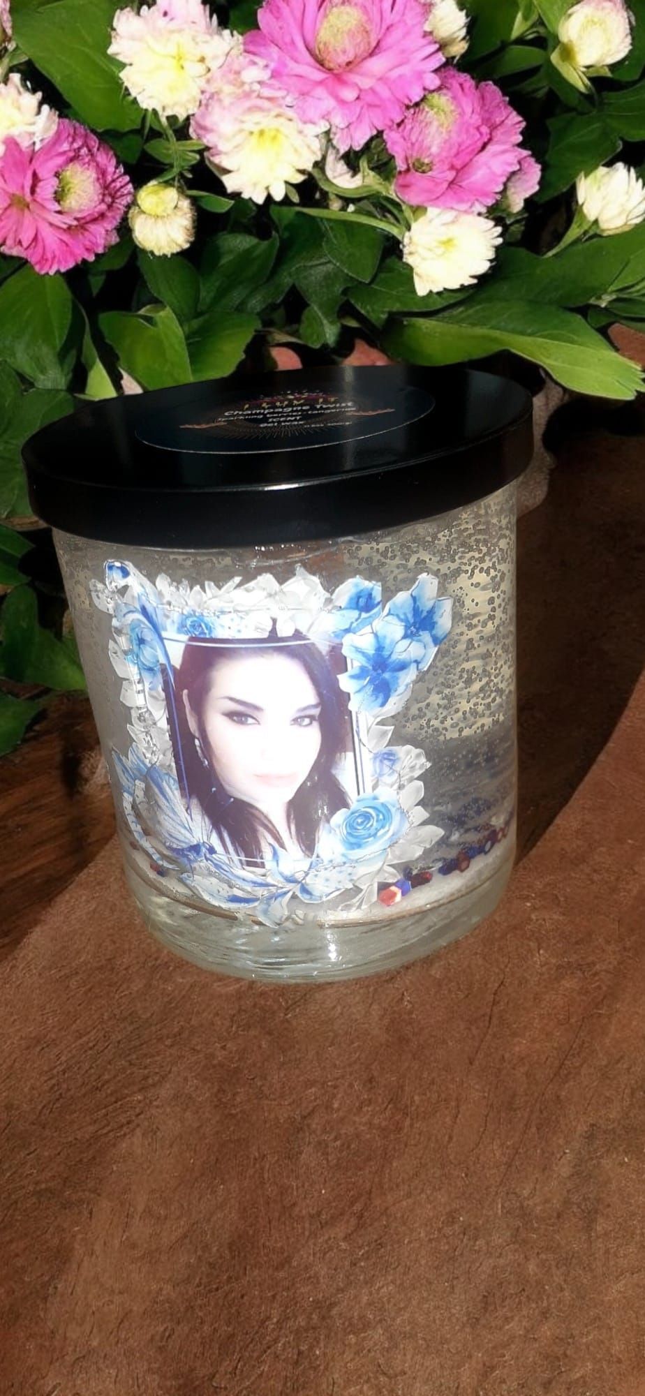 Custom 11.5oz  Gel Wax Candle
