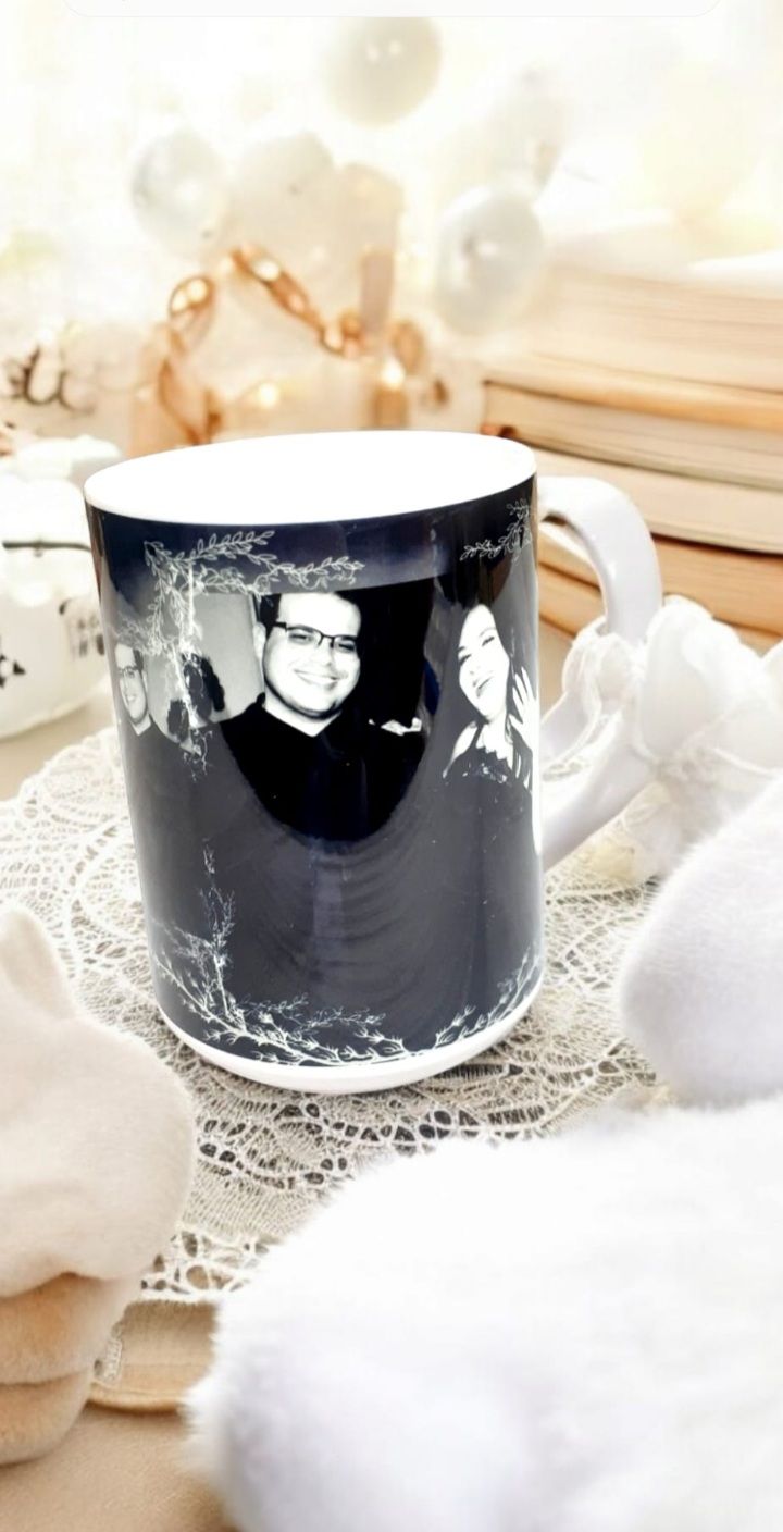 15oz  Custom Designed  Soy Wax Mug