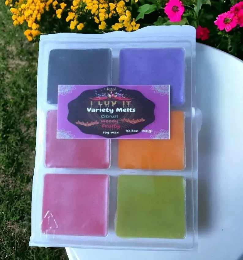 24 Pack Varity Scented Melts Handmade