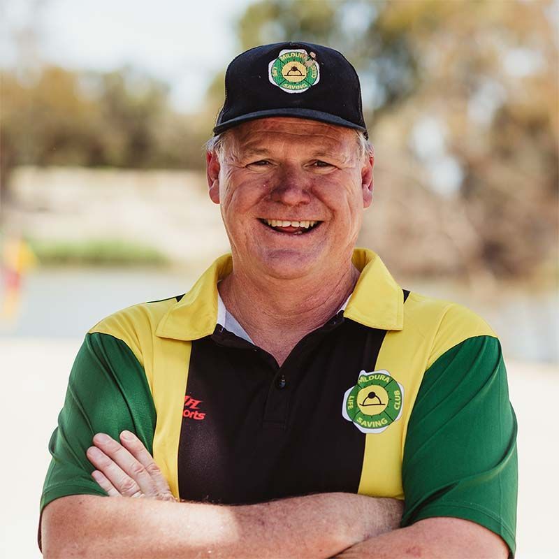 Mildura Surf Lifesaving Club President & IRB Coach: Brian Herbert