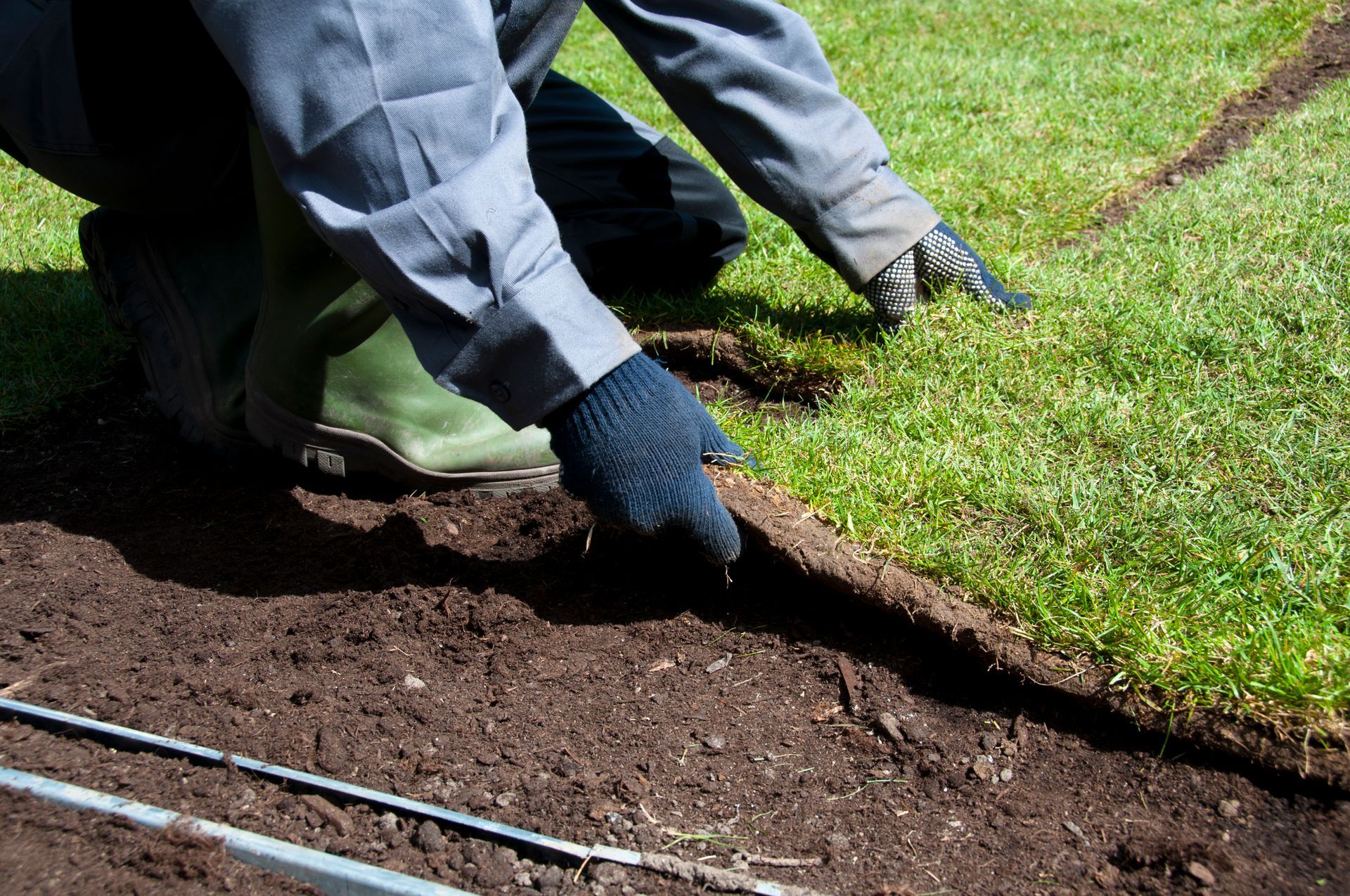 A person is digging a hole in the ground with a shovel. A person is digging a hole in the ground with a shovel.