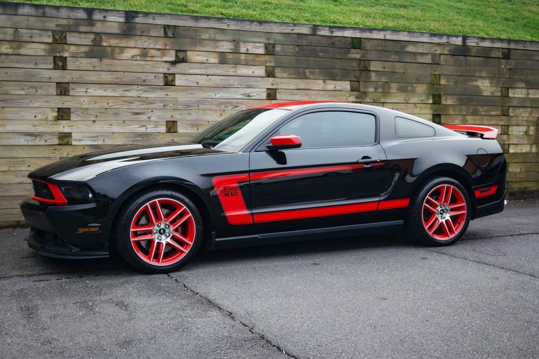 Black Mustang PPF Coating
