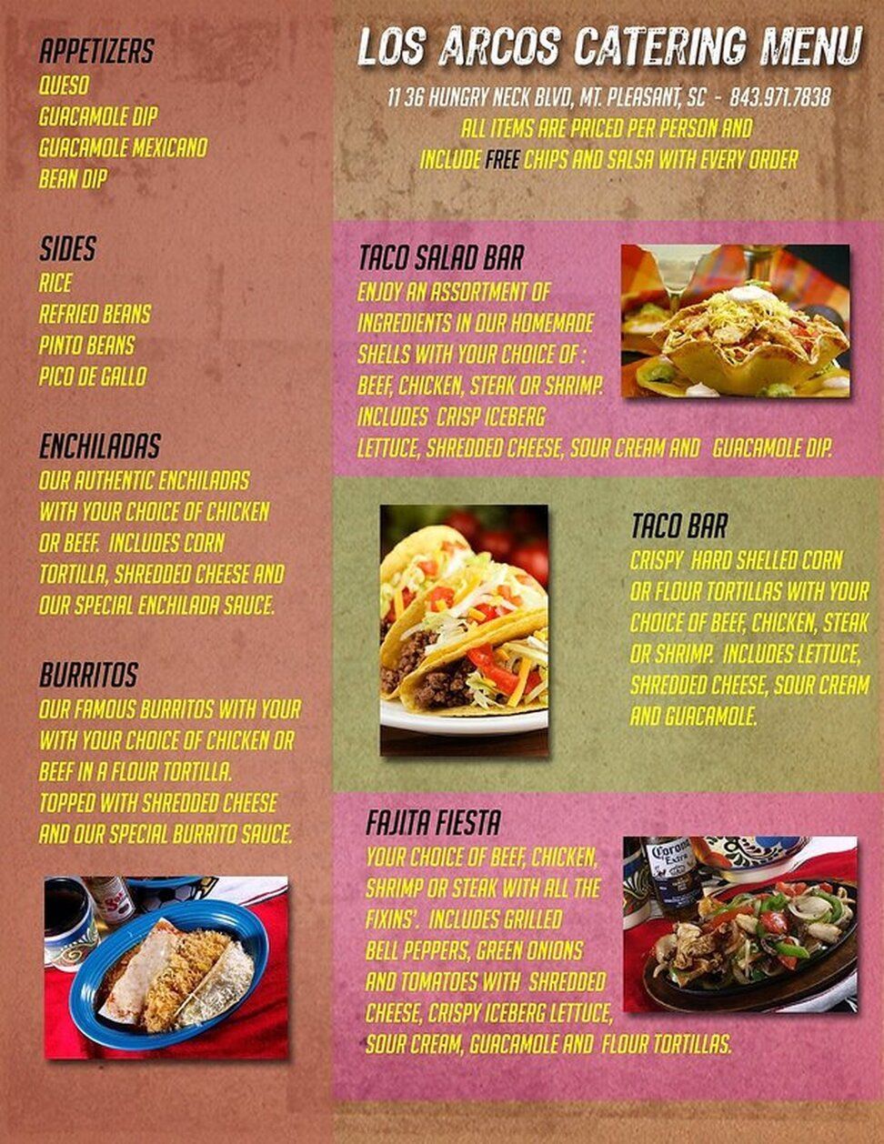 Catering Menu