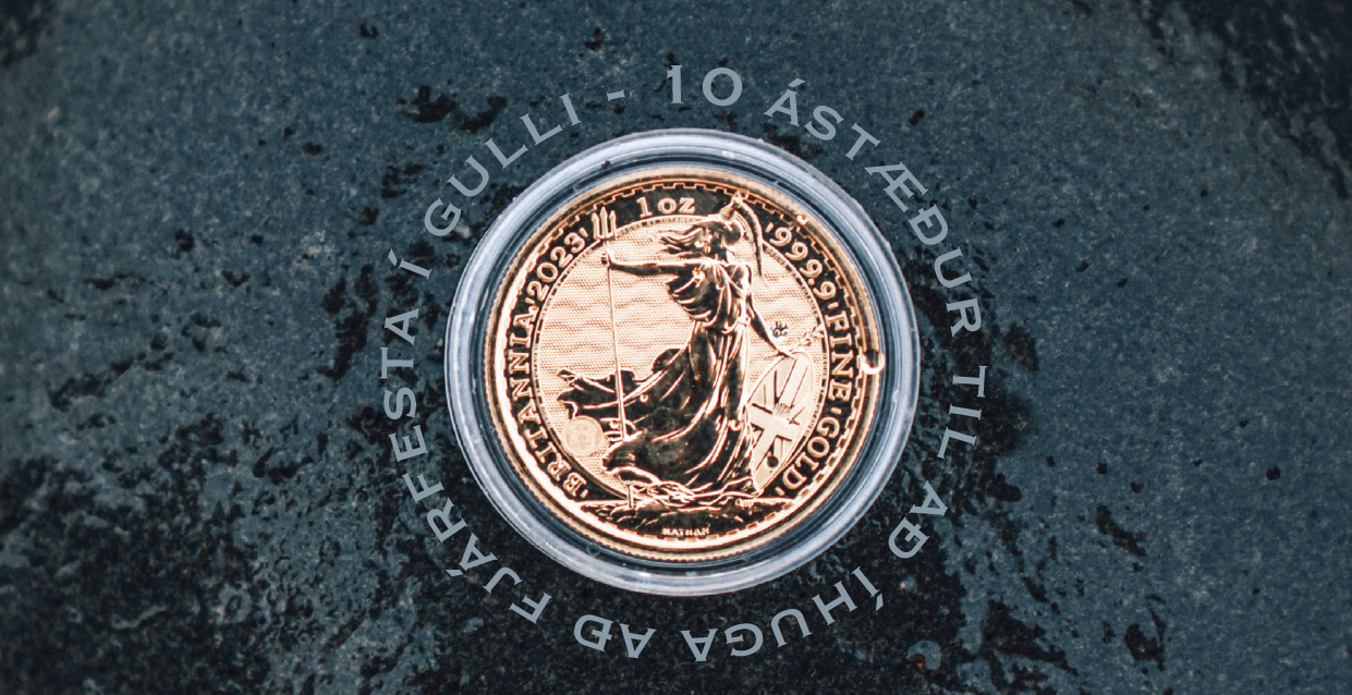 Myntlík medaljón úr bronsi með mynd í miðjunni og hringlaga latneskum texta á dökkum bakgrunni.