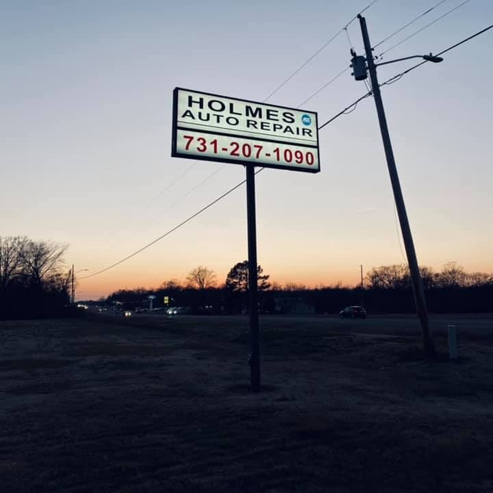 Holmes Auto Repair Sign