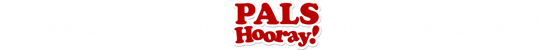 The word pals is written in red on a white background.