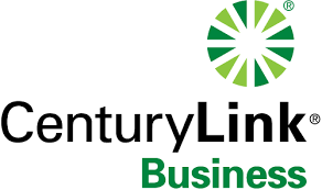 A centurylink business logo with a green circle in the middle