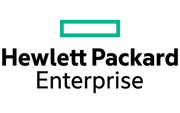 The hewlett packard enterprise logo is on a white background.