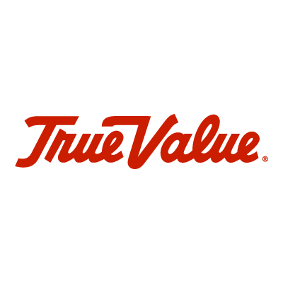 The true value logo is red on a white background.