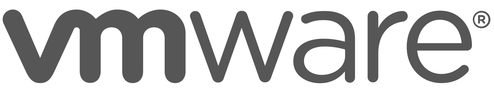 A close up of the vmware logo on a white background