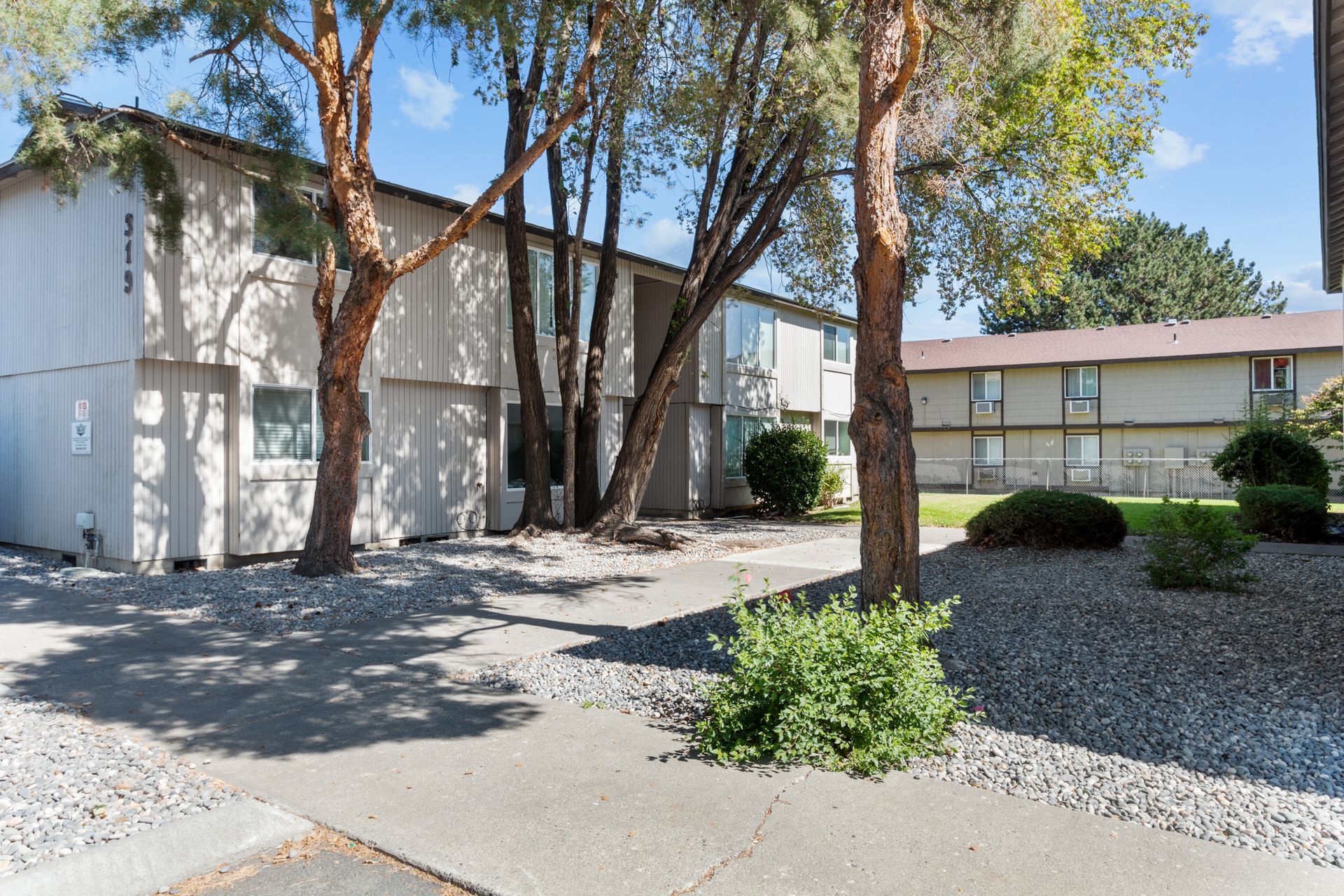Newly painted exterior and landscaped grounds