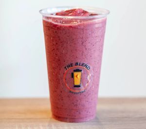Apple Juice, Strawberries, Banana, Blueberries, Agave