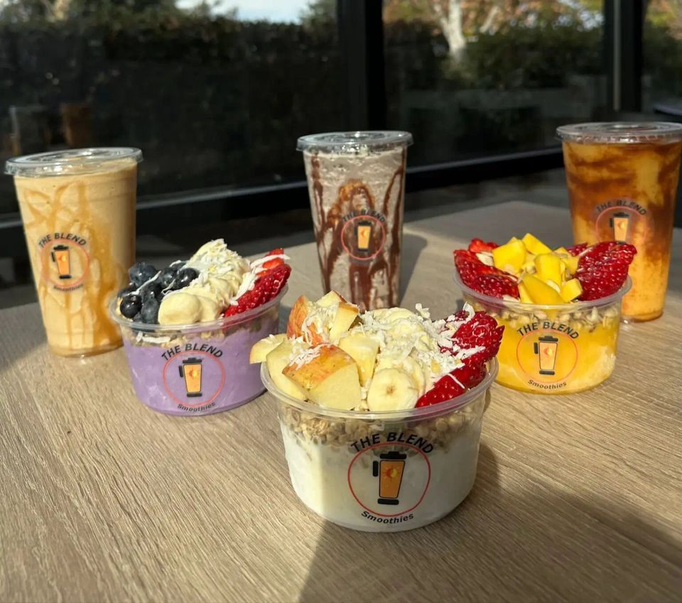 Acai bowls and smoothies from 