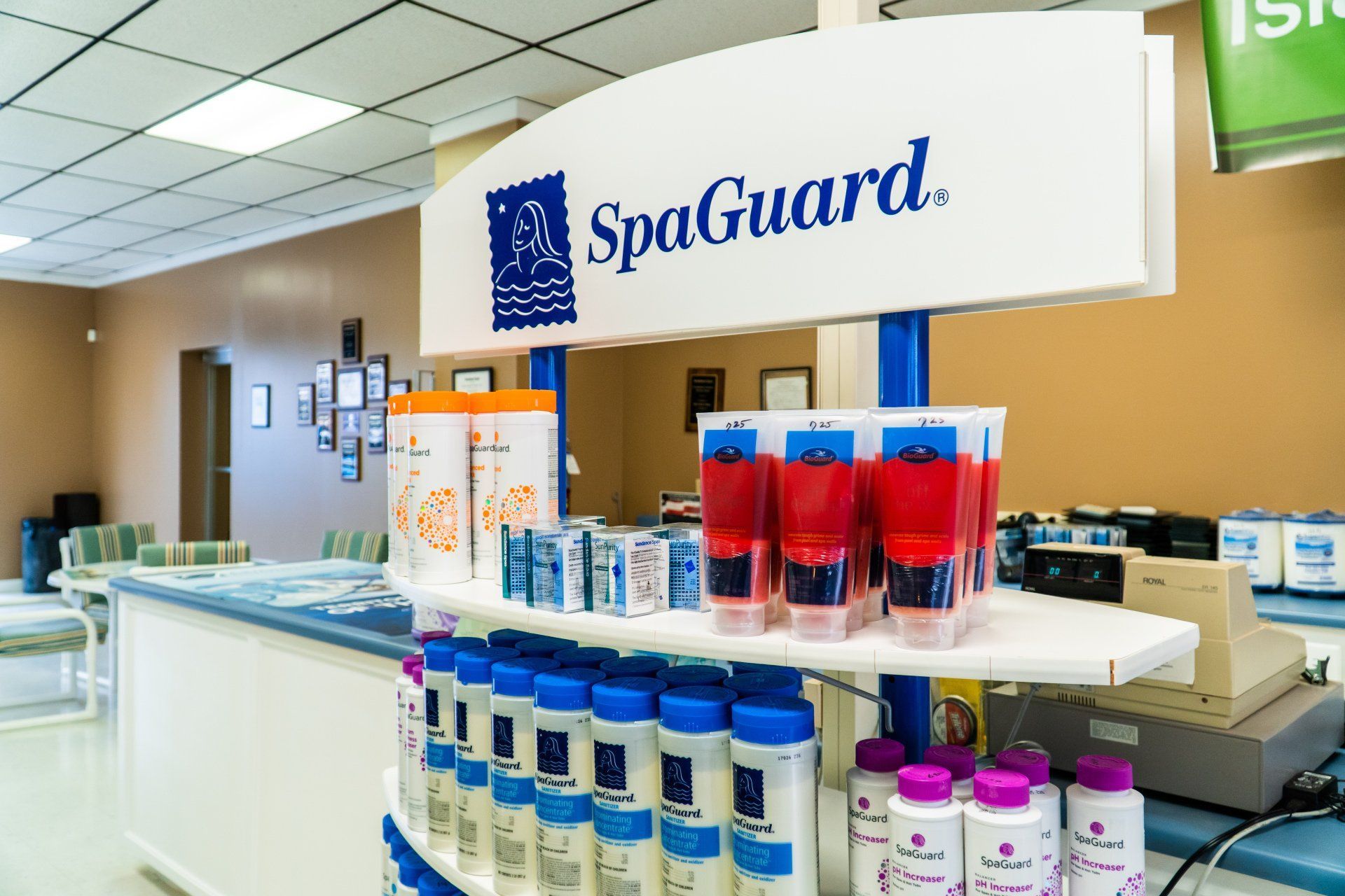 Pool and hot tub supplies in Spartanburg SC from Aqua Blue Pools