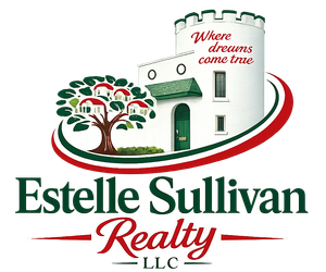 Estelle Sullivan Realty LLC logo with house, tree, and “Where dreams come true” slogan