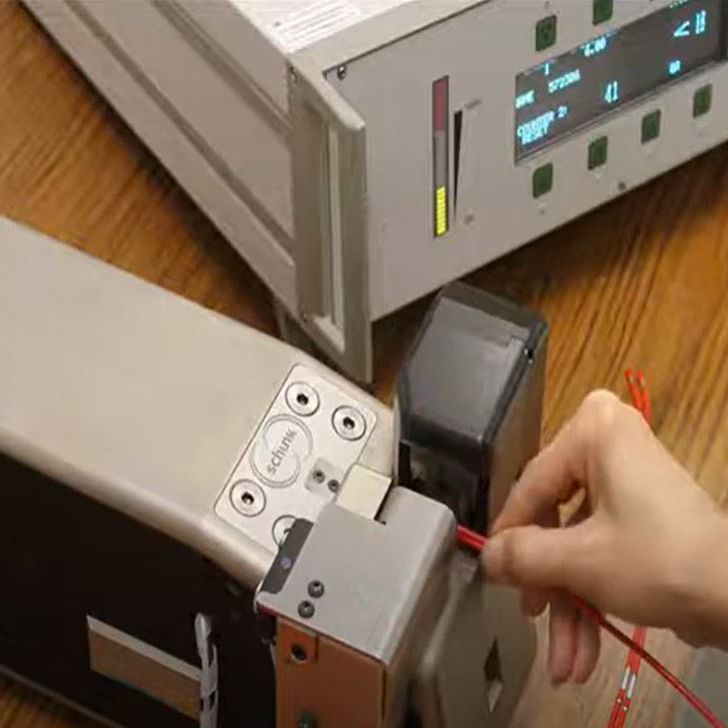 Ultrasonic welding.
