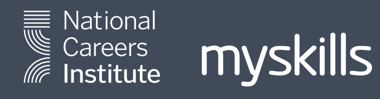 A logo for the national careers institute my skills