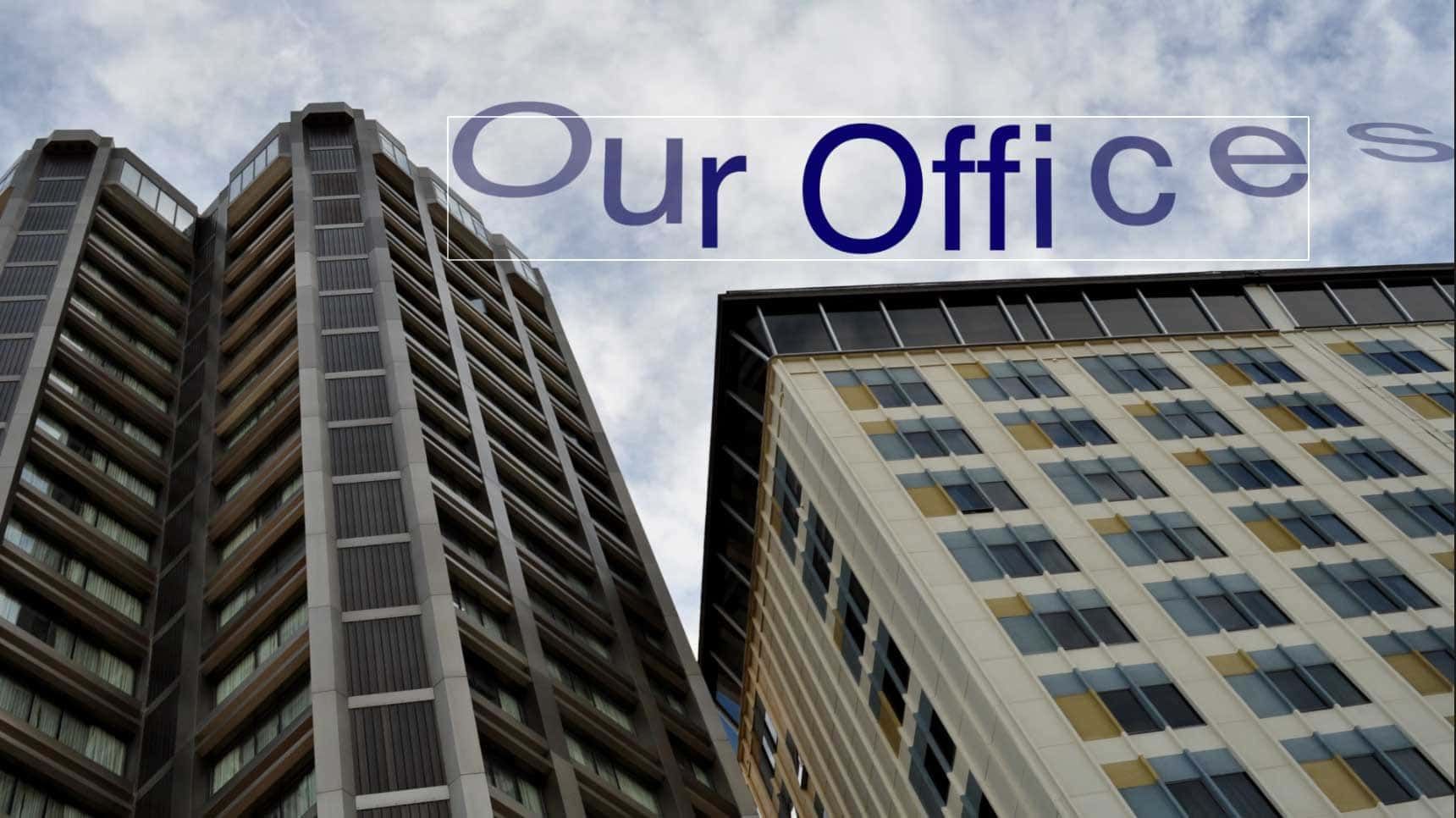 A picture of a building with the words