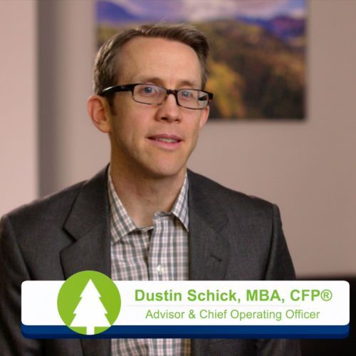 Dustin schick mba cfp advisor and chief operating officer