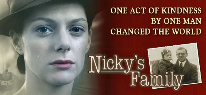 A poster for nicky 's family shows a woman in a hat
