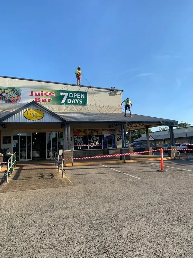 Spray Painting the Roof — Complete Pressure Cleaning in Glen Port Macquarie, NSW