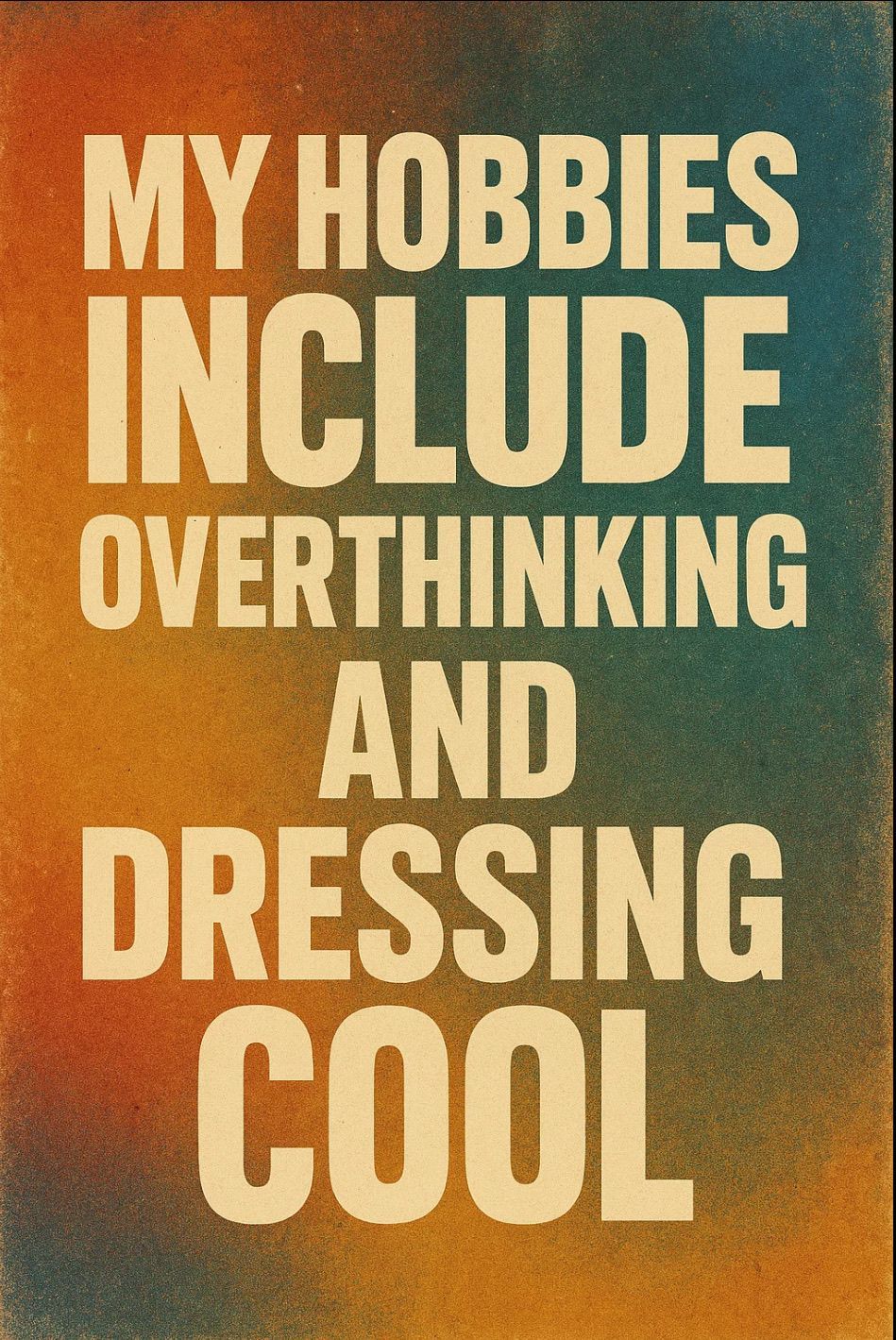MY HOBBIES - SINGLE