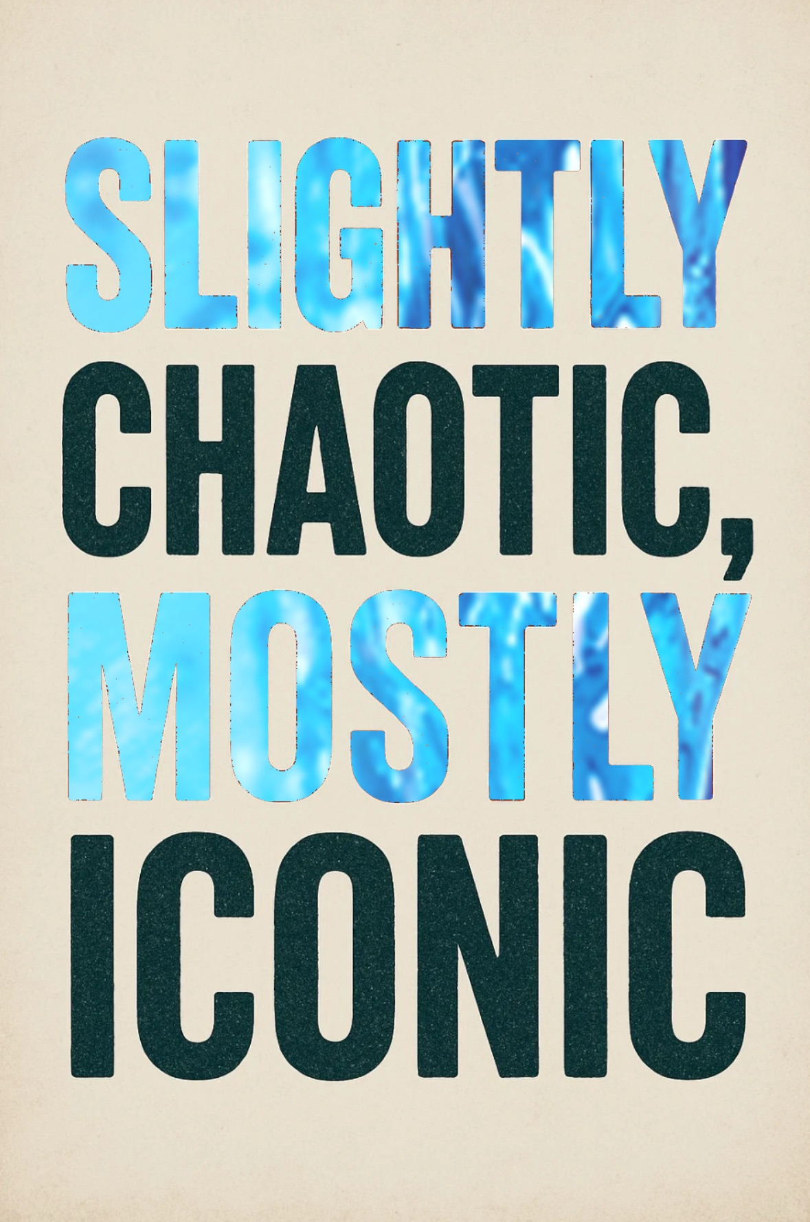 SLIGHTLY CHAOTIC - SINGLE