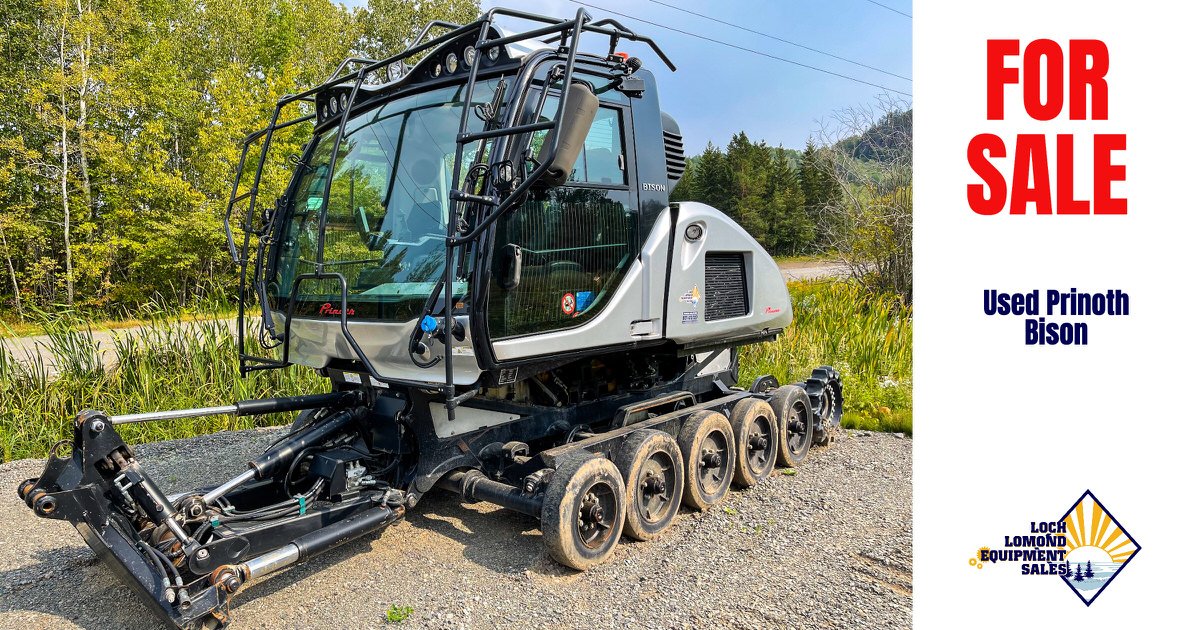Used Snow Groomers in Ontario. Reconditioned by Loch Lomond Equipment