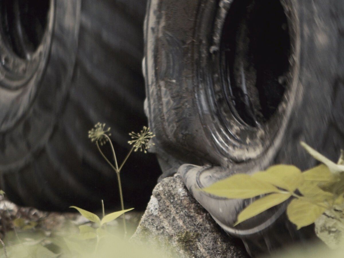 Adjustable tire pressure of an Argo Conquest model for a smoother ride.