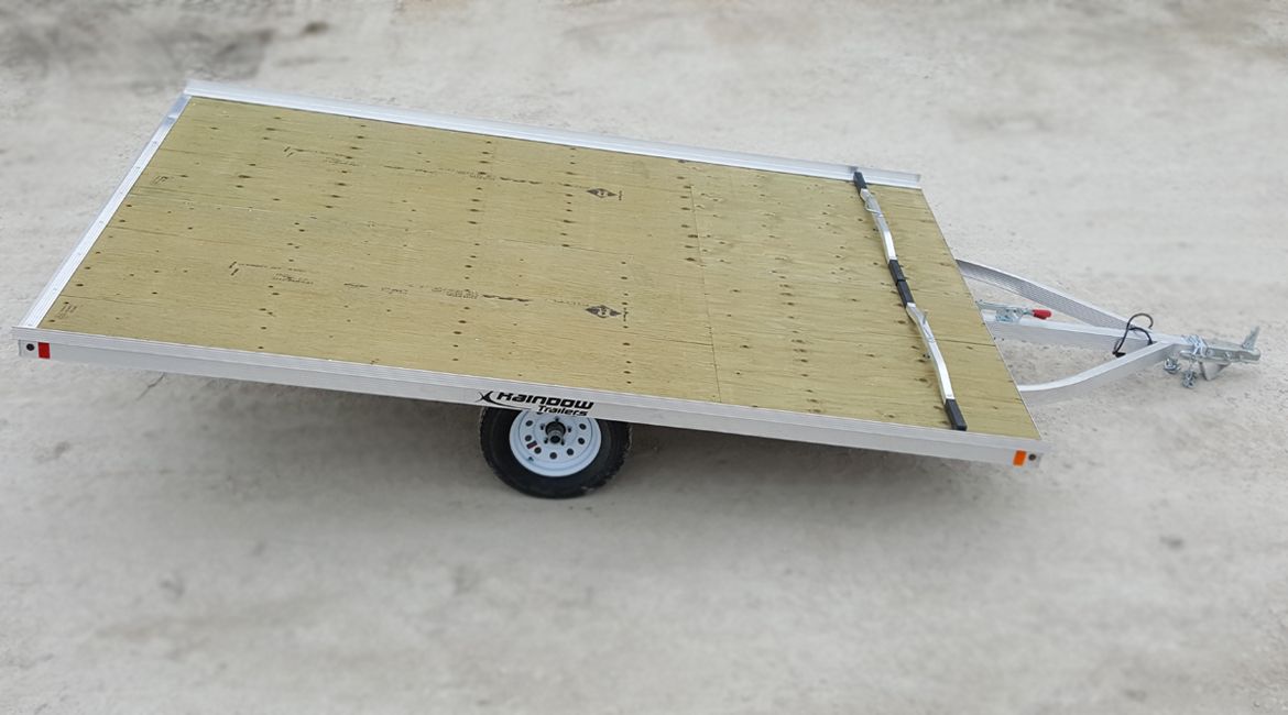 12' Aluminum Tilting Sled Trailer | Loch Lomond Equipment Sales | Thunder Bay ON
