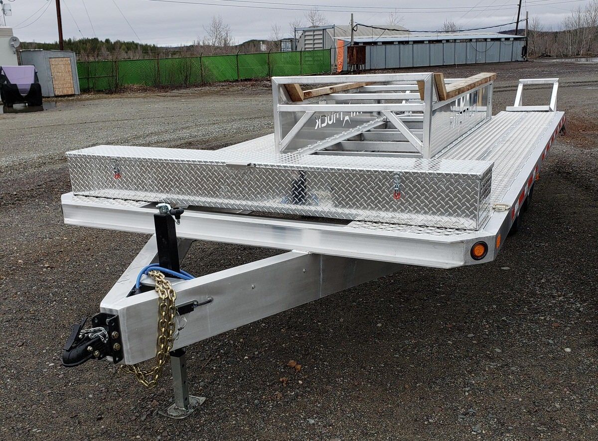 A self-centering guide rack to position the Fat Truck.