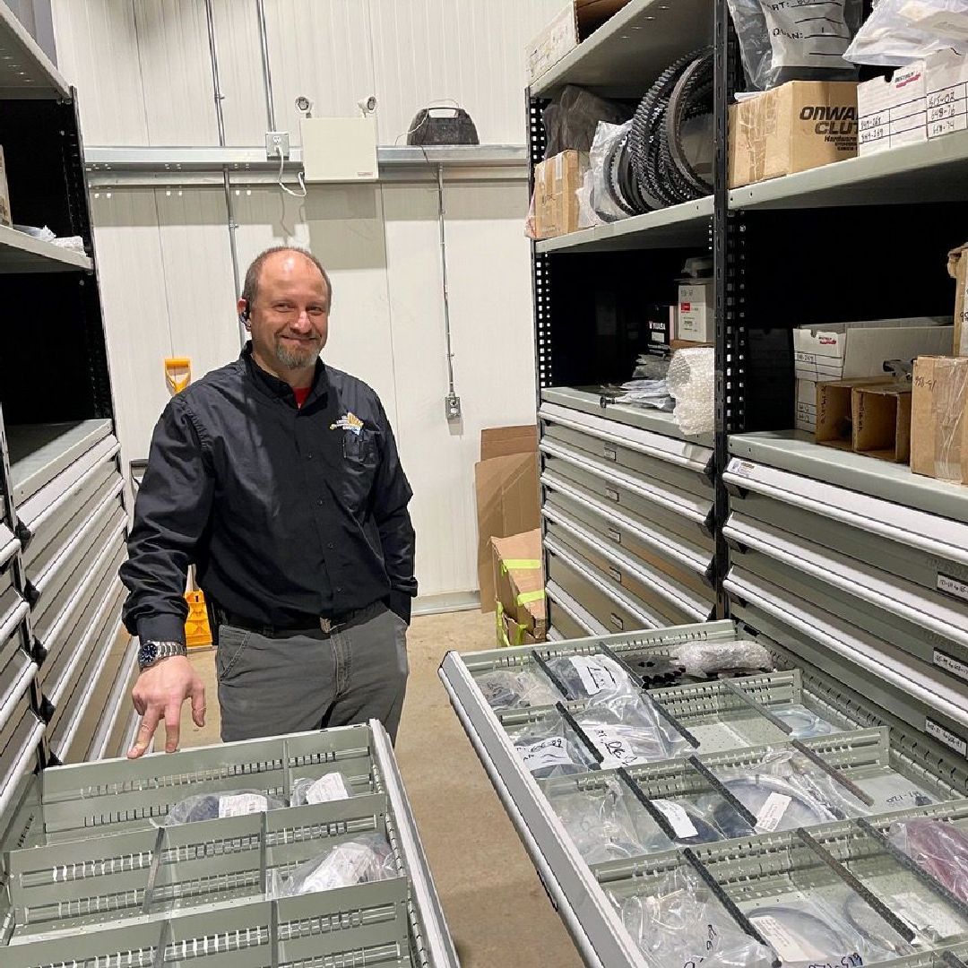Jorge Dias, Parts Manager.