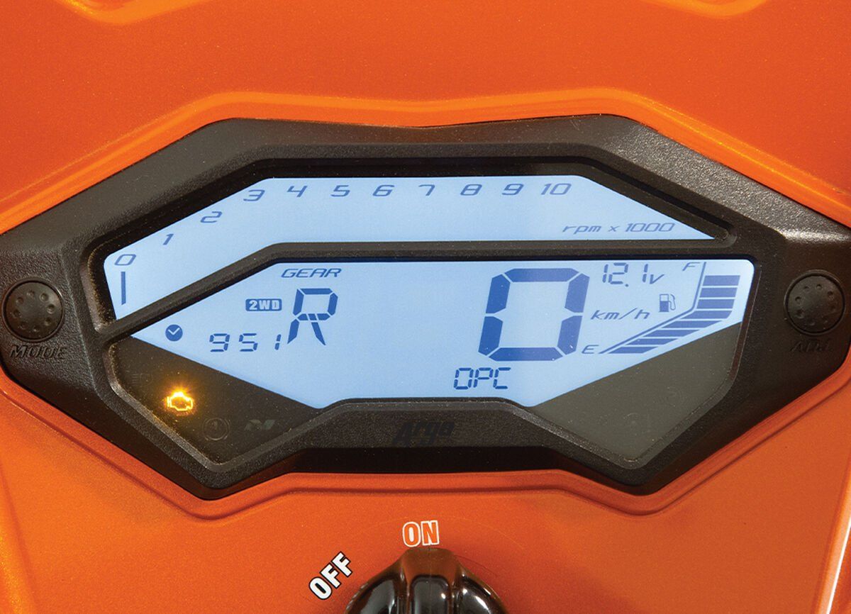 Agro Explorer Digitalised gauge.