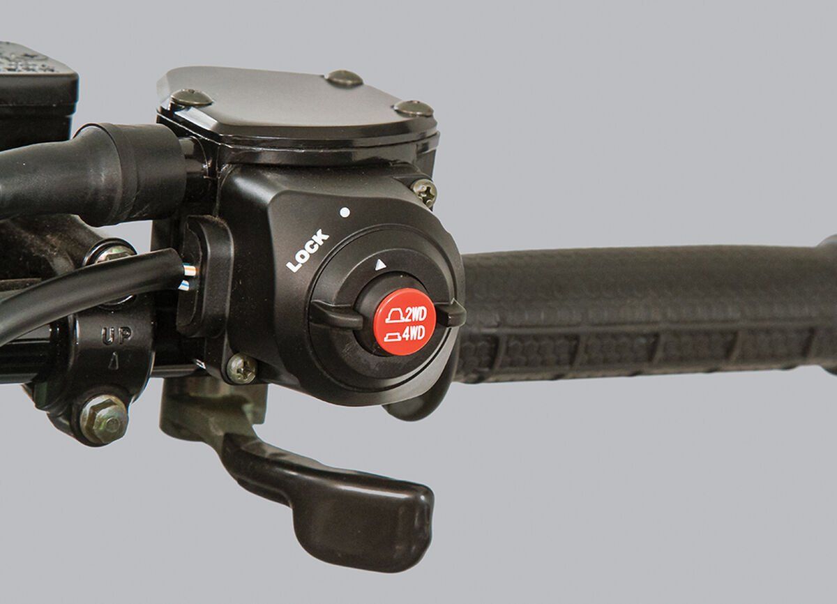 A black Argo Xplorer Push-button.