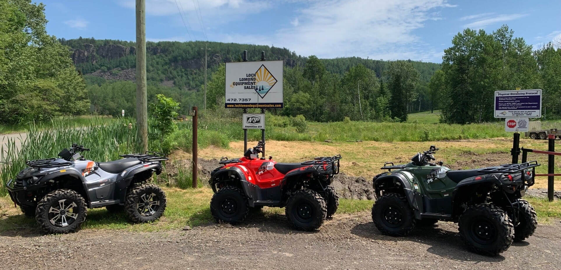 ATVs in Thunder Bay from Loch Lomond Equipment Sales.