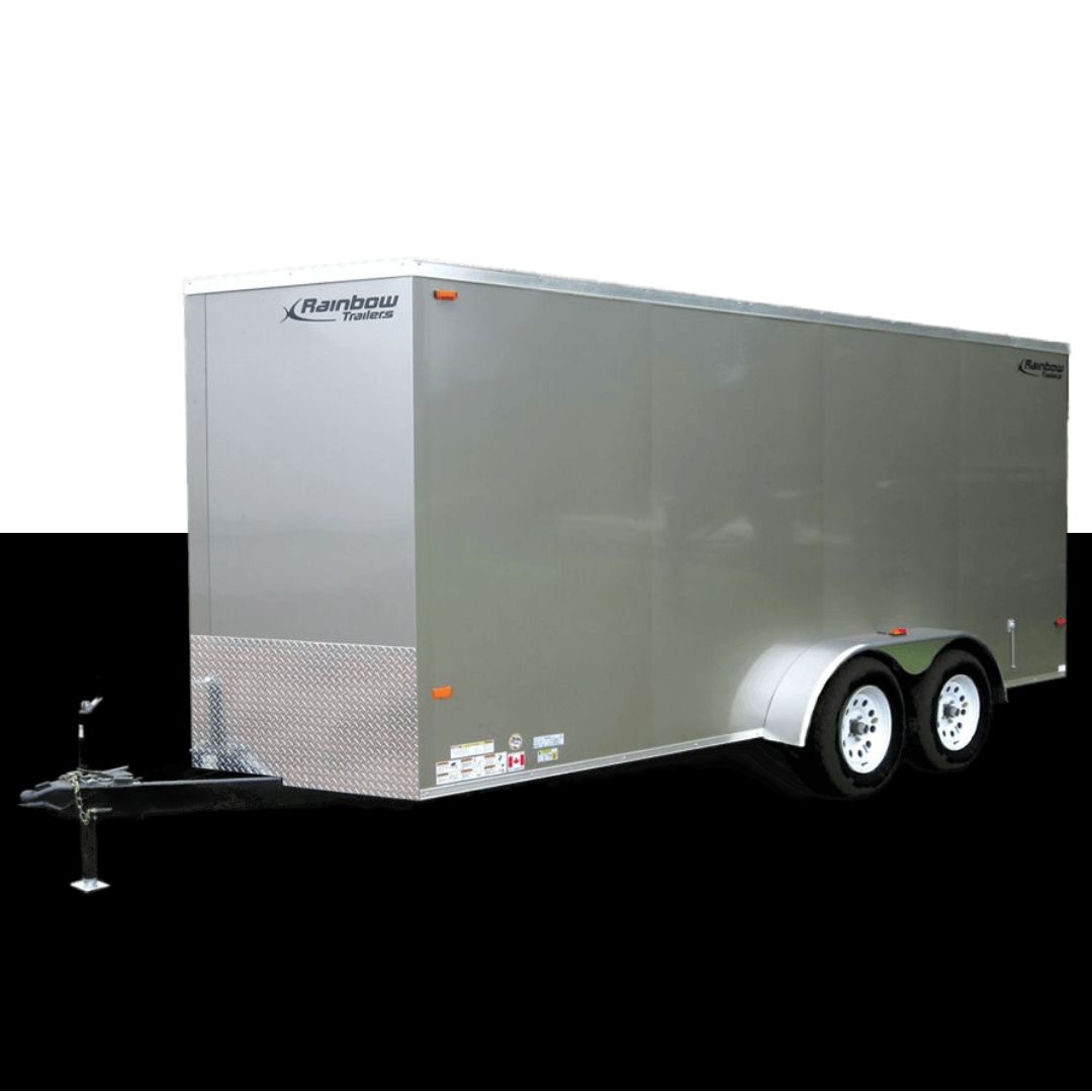 Rainbow Trailers Cargo Trailers provide durable protection for your equipment during transport. Sold by Loch Lomond Equipment Sales.