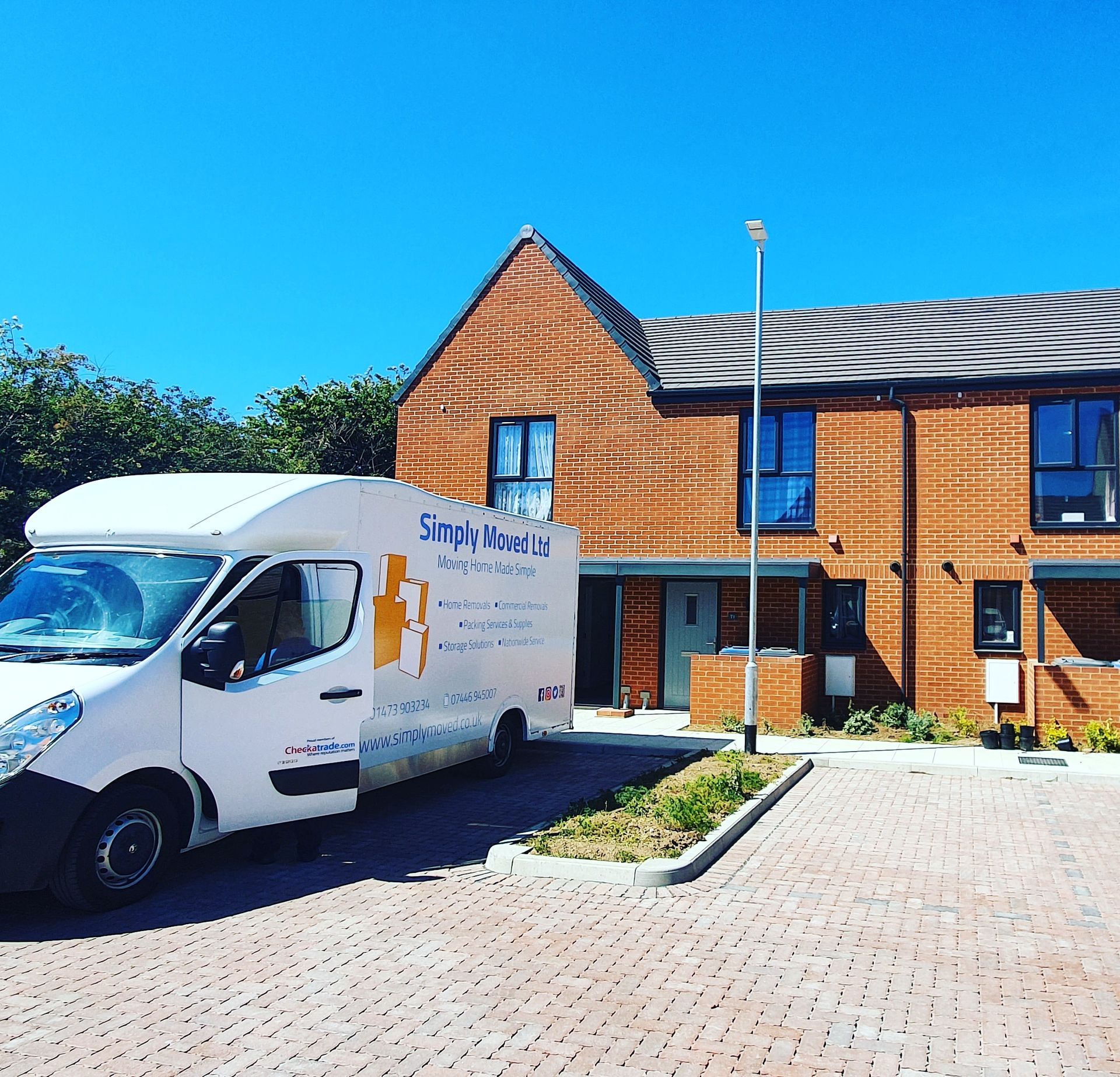 Ipswich moving company Simply Moved Ltd Removals in Clacton, Essex