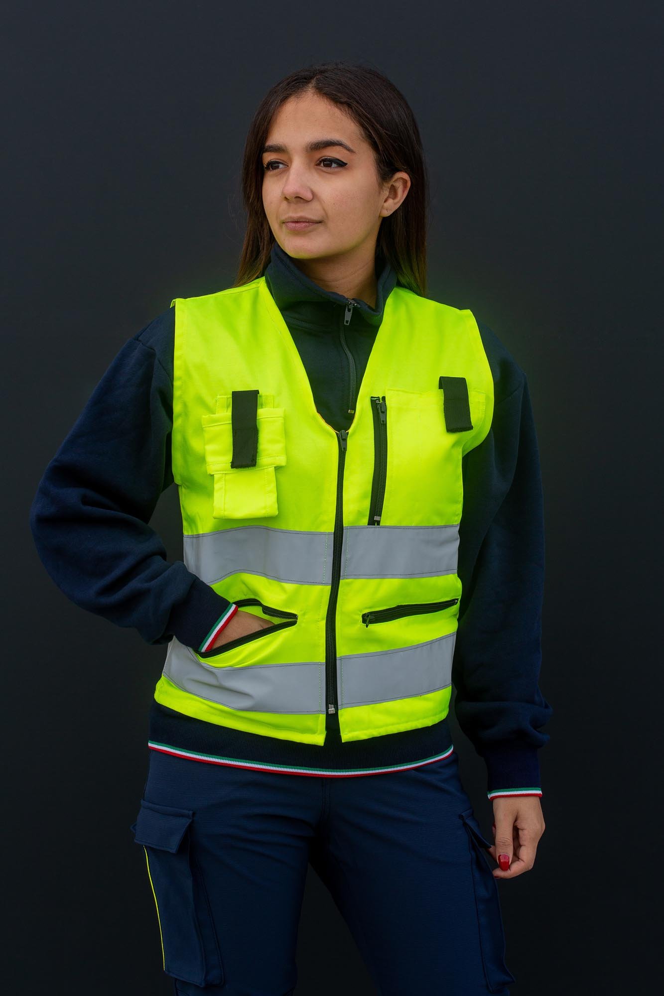 Toppa Ricamata Volontario Protezione Civile Regione Sicilia 7x6 Cm