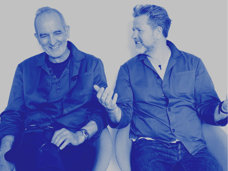 Grand Designs host Kevin McCloud reunites with fellow architecture nerd Tim Ross for a national tour 'Live in Interesting Places' that builds on the success of their hit podcast 'Tim & Kev's Big Design Adventure'. Publicist and media liaison. Image; Modernister.