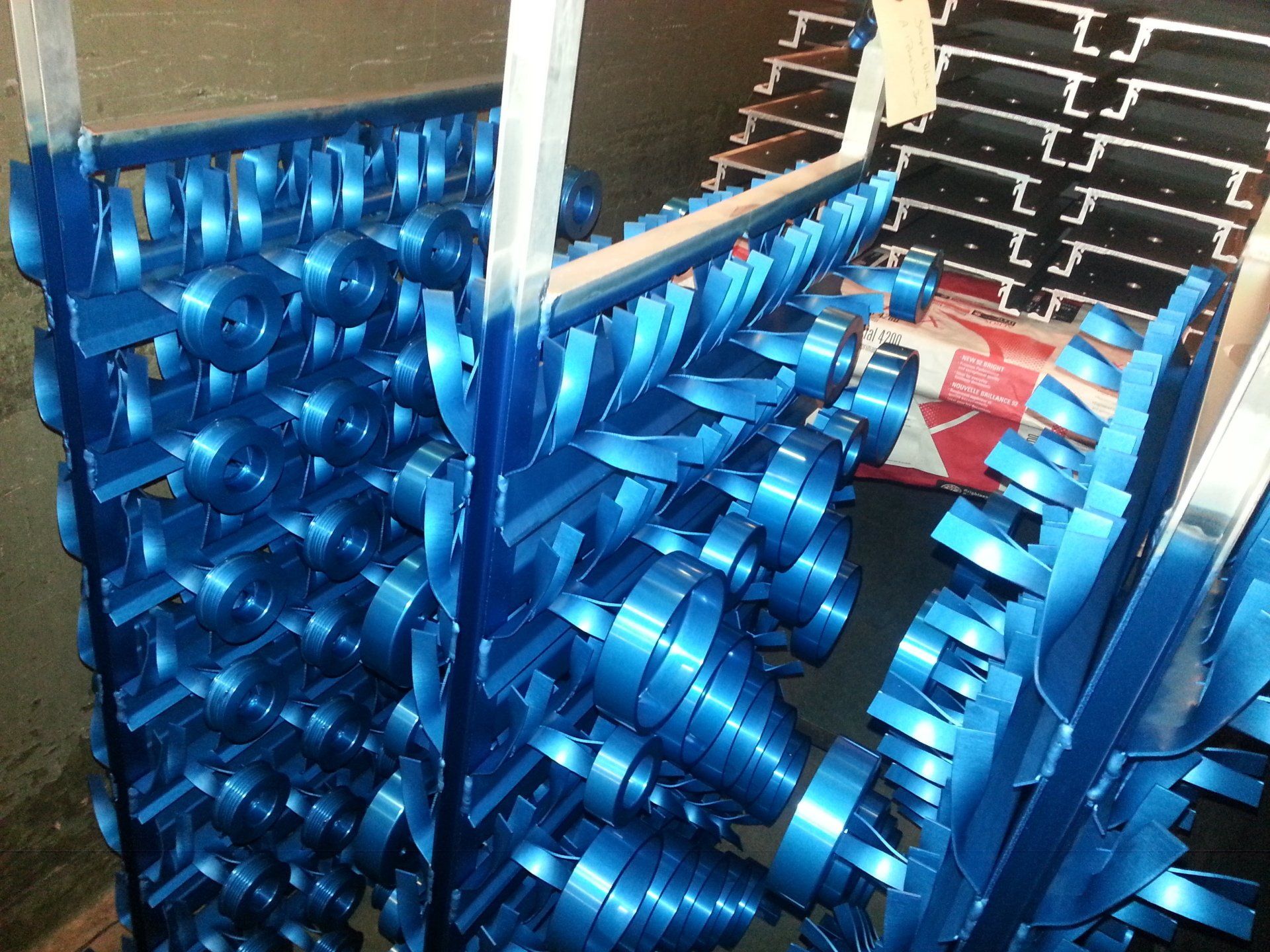 Large aluminium cylinders