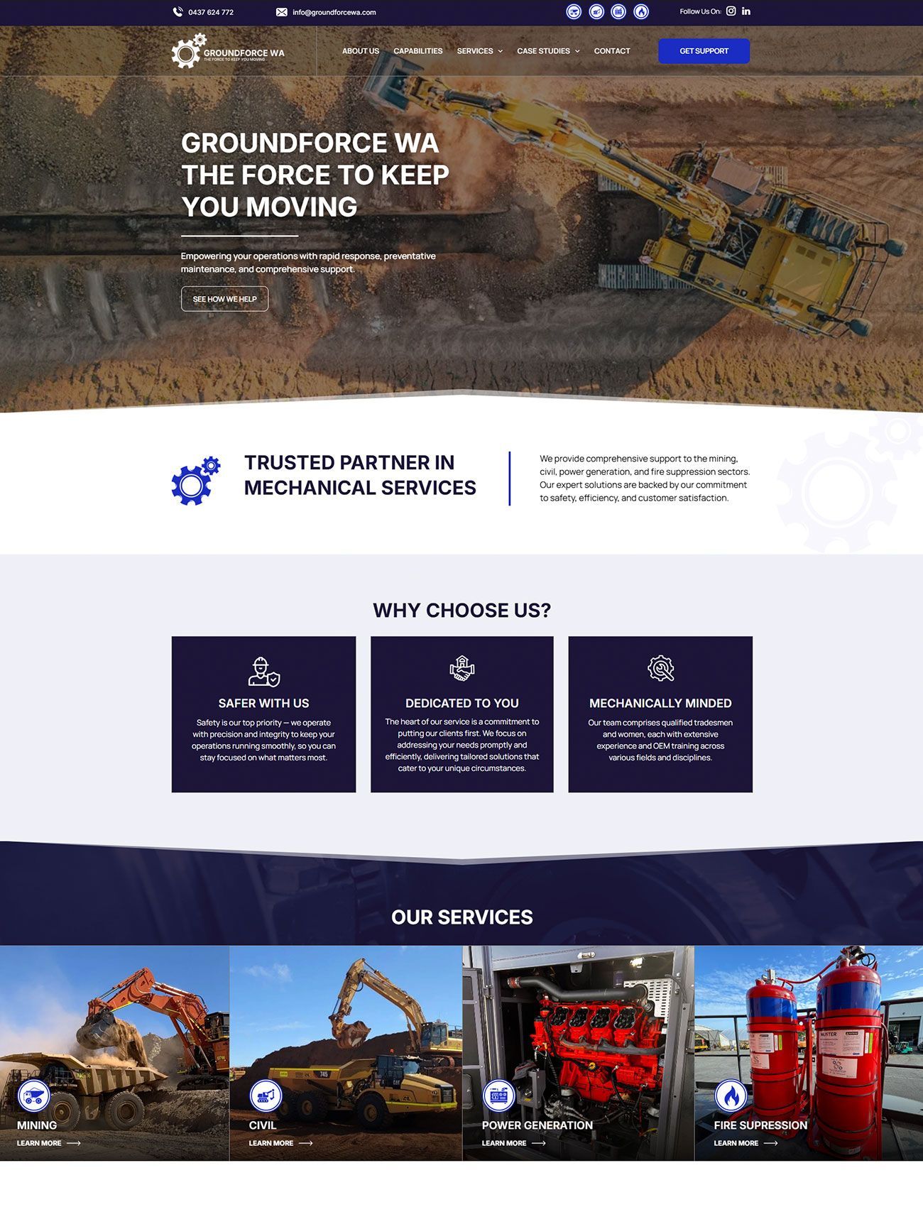 Website Mock-up