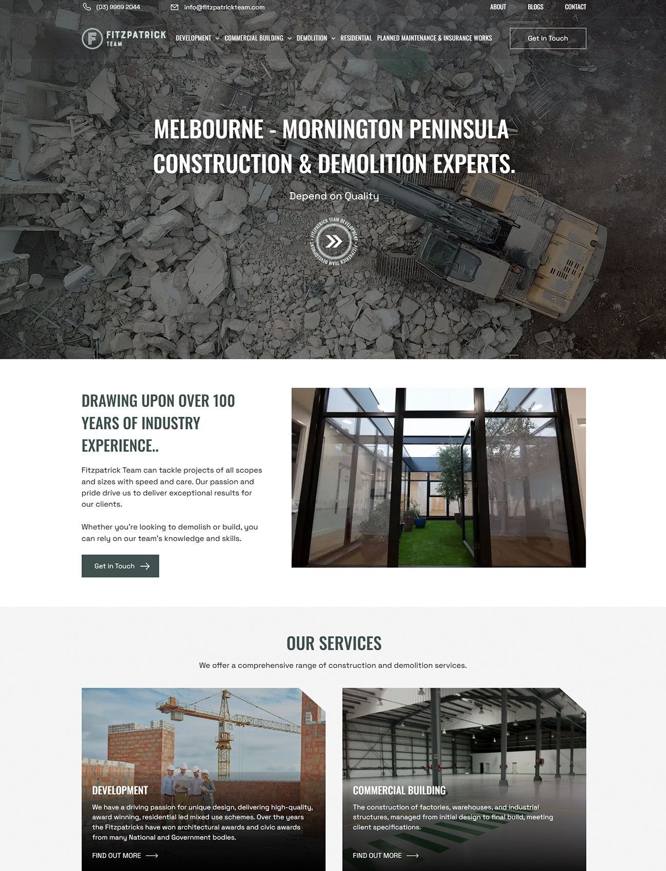 Website Mock-up